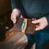 Leather 5 Card Wallet - Image 2