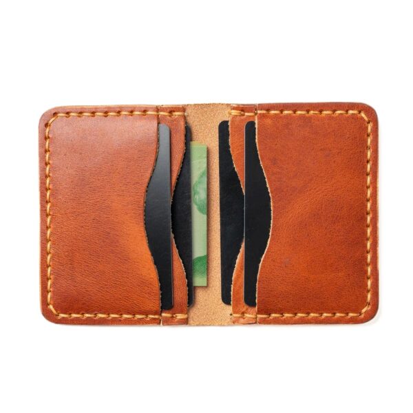 Leather 5 Card Wallet - Image 9