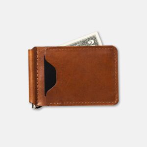 Leather Money Clip