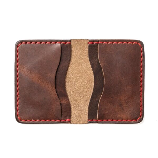 Leather 5 Card Wallet - Image 6