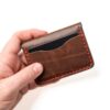 Leather 5 Card Wallet - Image 4