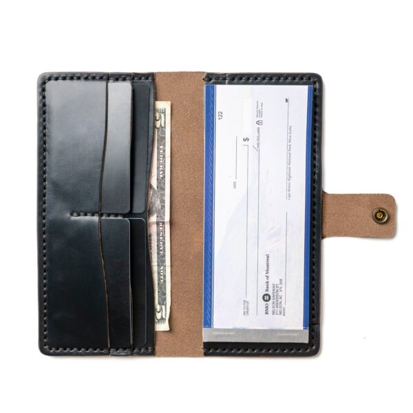 Leather Checkbook Wallet - Image 14