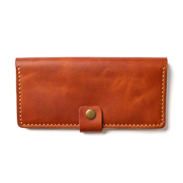 Leather Checkbook Wallet - Image 9