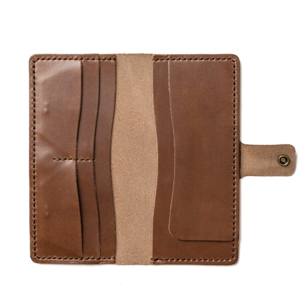 Leather Checkbook Wallet - Image 12