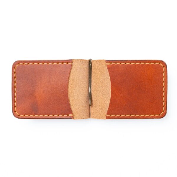 Leather Money Clip Wallet - Image 10