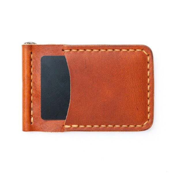 Leather Money Clip Wallet - Image 7