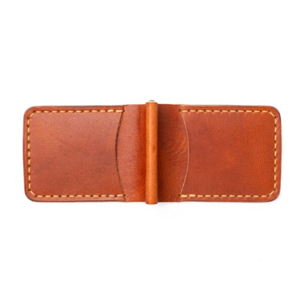 Leather Money Clip Wallet - Image 11