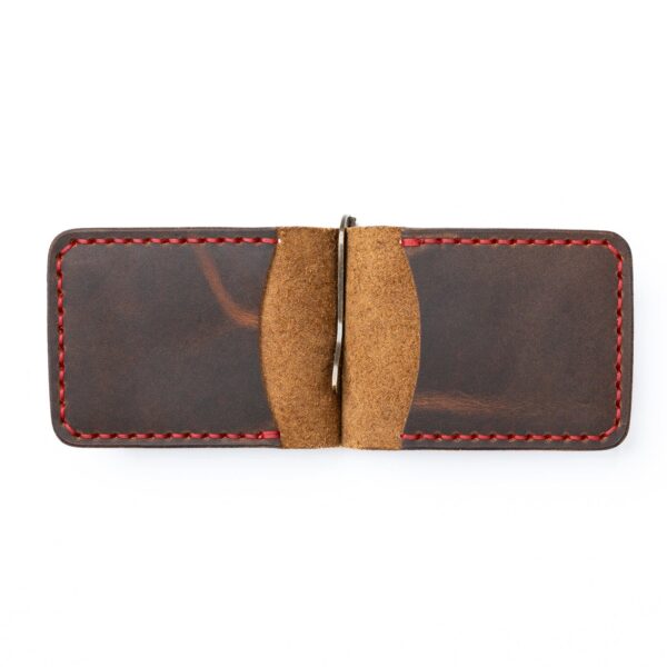 Leather Money Clip Wallet - Image 4