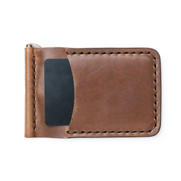 Leather Money Clip Wallet - Image 13