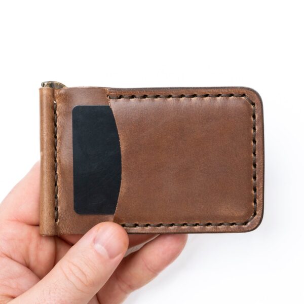 Leather Money Clip Wallet - Image 14