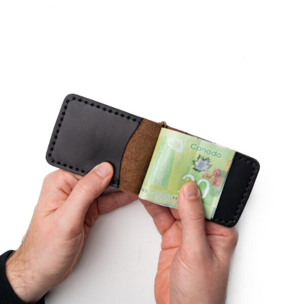 Leather Money Clip Wallet - Image 20