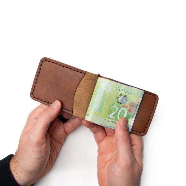 Leather Money Clip Wallet - Image 15