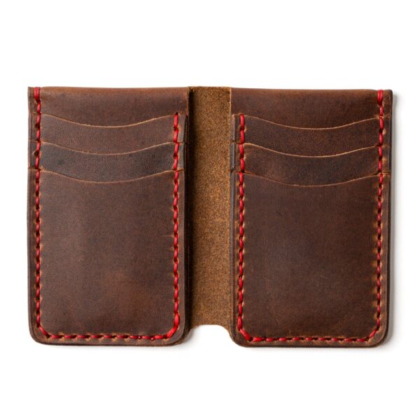 Leather Vertical Wallet - Image 4