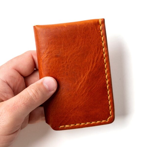 Leather Vertical Wallet - Image 8