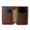 Leather Vertical Wallet - Image 2